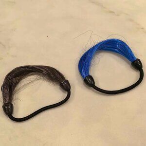 Hair Tie with Synthetic Hair